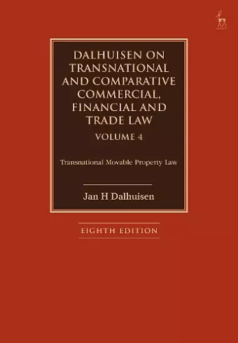 Dalhuisen on Transnational and Comparative Commercial, Financial and Trade Law Volume 4 cover