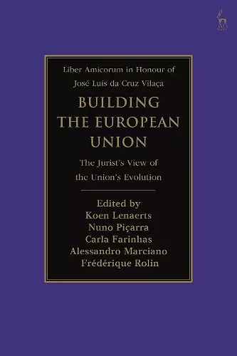 Building the European Union cover