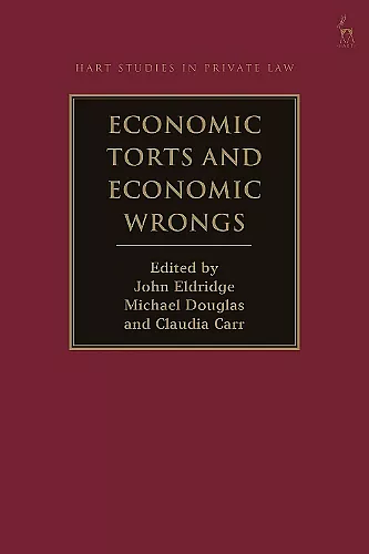 Economic Torts and Economic Wrongs cover