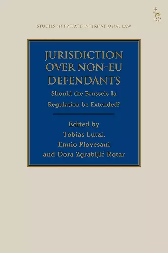 Jurisdiction Over Non-EU Defendants cover