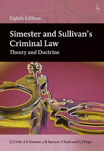 Simester and Sullivan’s Criminal Law cover