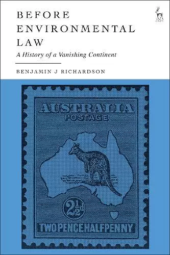 Before Environmental Law cover
