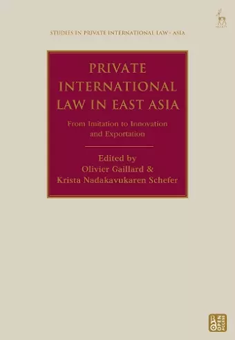 Private International Law in East Asia cover