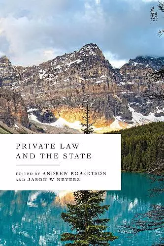 Private Law and the State cover