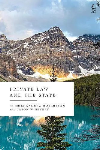 Private Law and the State cover