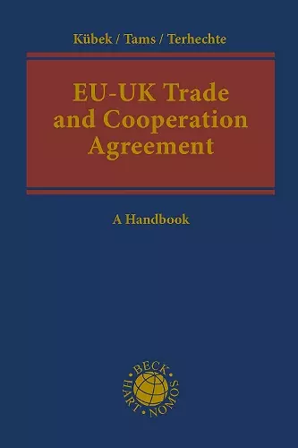 EU-UK Trade and Cooperation Agreement cover