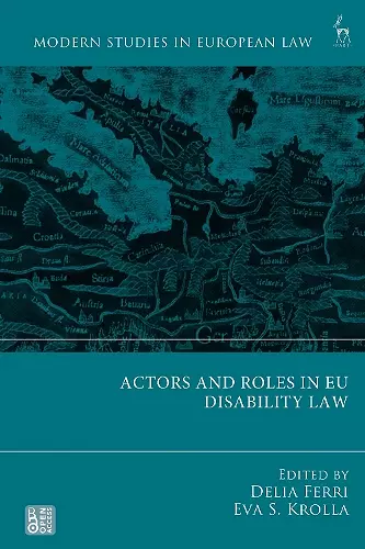 Actors and Roles in EU Disability Law cover