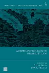 Actors and Roles in EU Disability Law cover