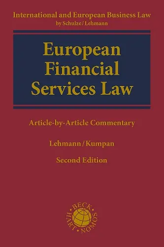 European Financial Services Law cover