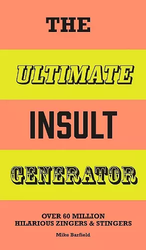 The Ultimate Insult Generator cover