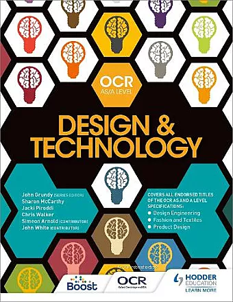 OCR Design and Technology for AS/A Level cover