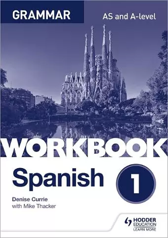 Spanish A-level Grammar Workbook 1 cover