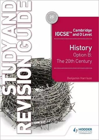 Cambridge IGCSE and O Level History Study and Revision Guide cover