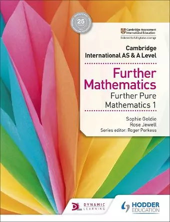 Cambridge International AS & A Level Further Mathematics Further Pure Mathematics 1 cover