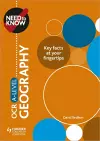 Need to Know: OCR A-level Geography cover