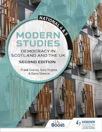 National 4 & 5 Modern Studies: Democracy in Scotland and the UK, Second Edition cover