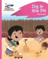 Reading Planet - Dig in the Pit - Pink A: Rocket Phonics cover