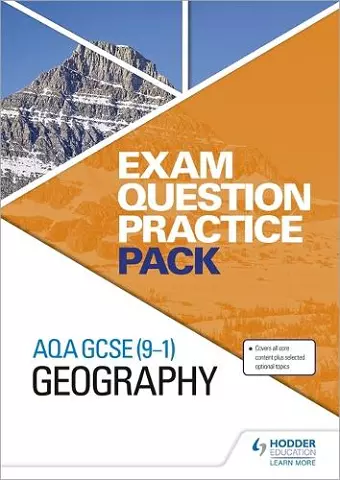 AQA GCSE (9–1) Geography Exam Question Practice Pack cover