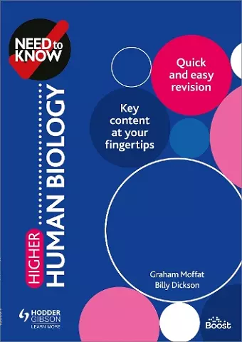 Need to Know: Higher Human Biology cover