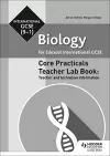 Edexcel International GCSE (9-1) Biology Teacher Lab Book: Teacher and technician information cover