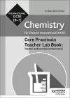 Edexcel International GCSE (9-1) Chemistry Teacher Lab Book: Teacher and technician information cover