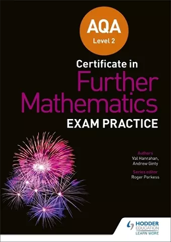 AQA Level 2 Certificate in Further Mathematics: Exam Practice cover