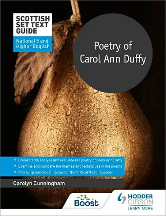 Scottish Set Text Guide: Poetry of Carol Ann Duffy for National 5 and Higher English cover