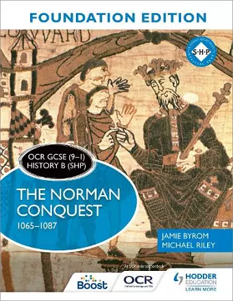 OCR GCSE (9–1) History B (SHP) Foundation Edition: The Norman Conquest 1065–1087 cover