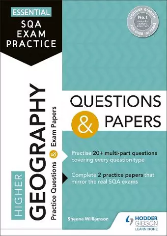 Essential SQA Exam Practice: Higher Geography Questions and Papers cover