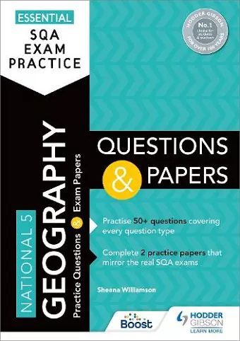 Essential SQA Exam Practice: National 5 Geography Questions and Papers cover