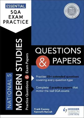 Essential SQA Exam Practice: National 5 Modern Studies Questions and Papers cover