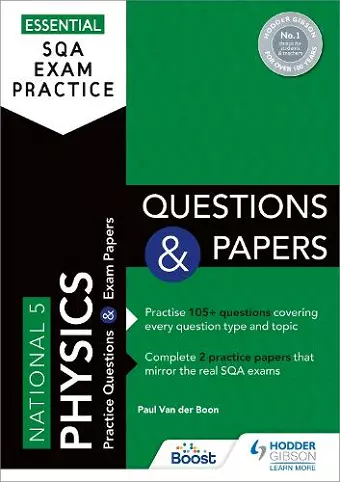 Essential SQA Exam Practice: National 5 Physics Questions and Papers cover