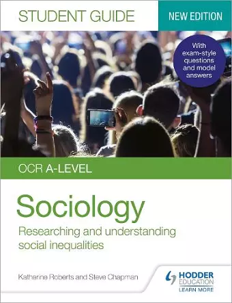 OCR A-level Sociology Student Guide 2: Researching and understanding social inequalities cover