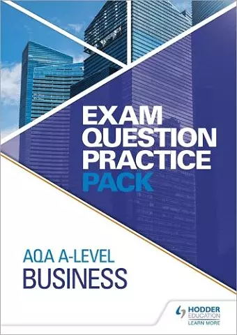 AQA A Level Business Exam Question Practice Pack cover