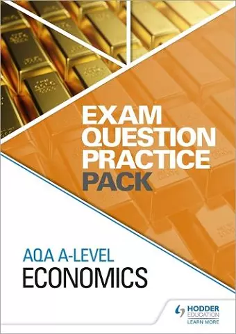 AQA A Level Economics Exam Question Practice Pack cover