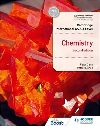 Cambridge International AS & A Level Chemistry Student's Book Second Edition cover