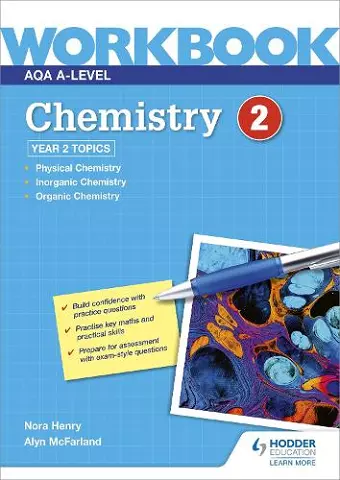 AQA A-level Chemistry Workbook 2 cover