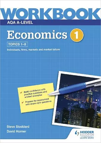 AQA A-Level Economics Workbook 1 cover