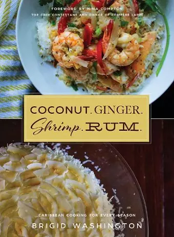 Coconut. Ginger. Shrimp. Rum. cover