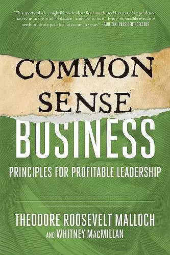 Common-Sense Business cover