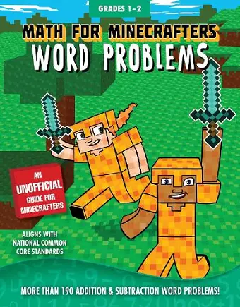 Math for Minecrafters Word Problems: Grades 1-2 cover