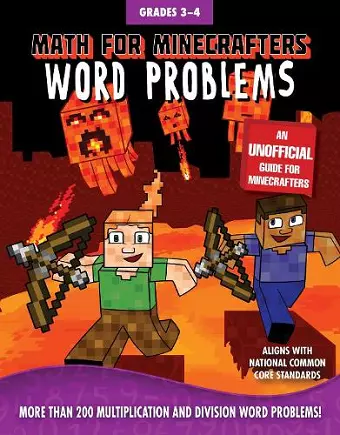 Math for Minecrafters Word Problems: Grades 3-4 cover