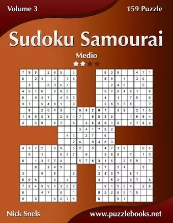 Sudoku Samurai - Medio - Volume 3 - 159 Puzzle cover