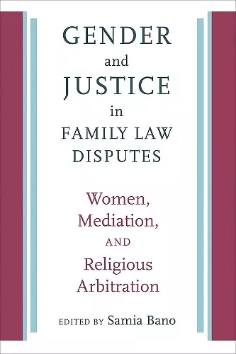 Gender and Justice in Family Law Disputes cover