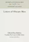 Letters of Obscure Men cover