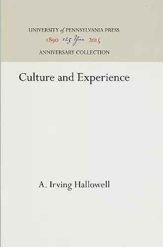 Culture and Experience cover