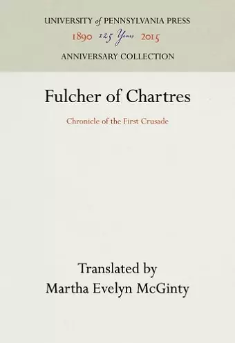 Fulcher of Chartres cover