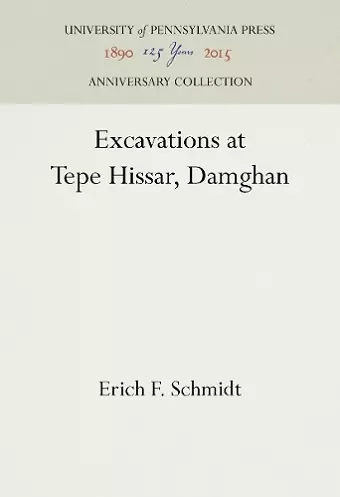 Excavations at Tepe Hissar, Damghan cover