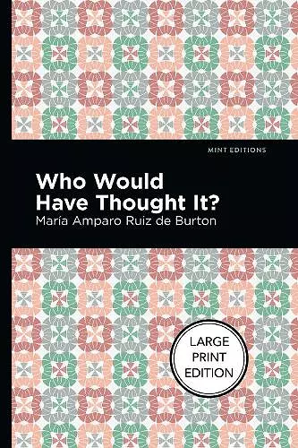 Who Would Have Thought It? cover