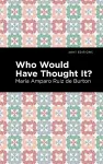 Who Would Have Thought It? cover